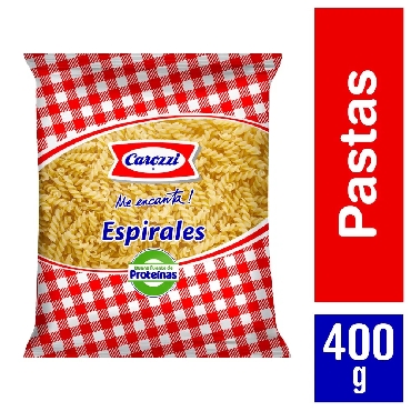 Pasta Espirales Carozzi 400g